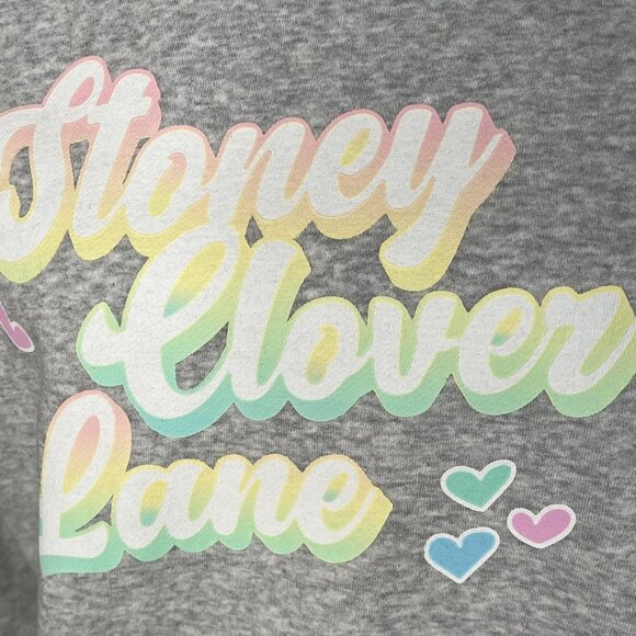 Stoney Clover Lane x Target Sweatshirt Long Sleeve Crewneck Gray Size Small - Picture 5 of 8